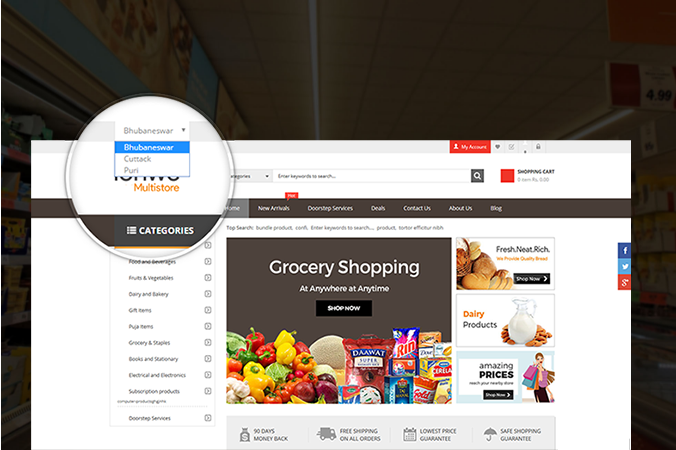 Multi Store/Site eCommerce Platform